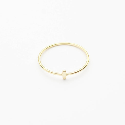 Ring "Crossed Bar"