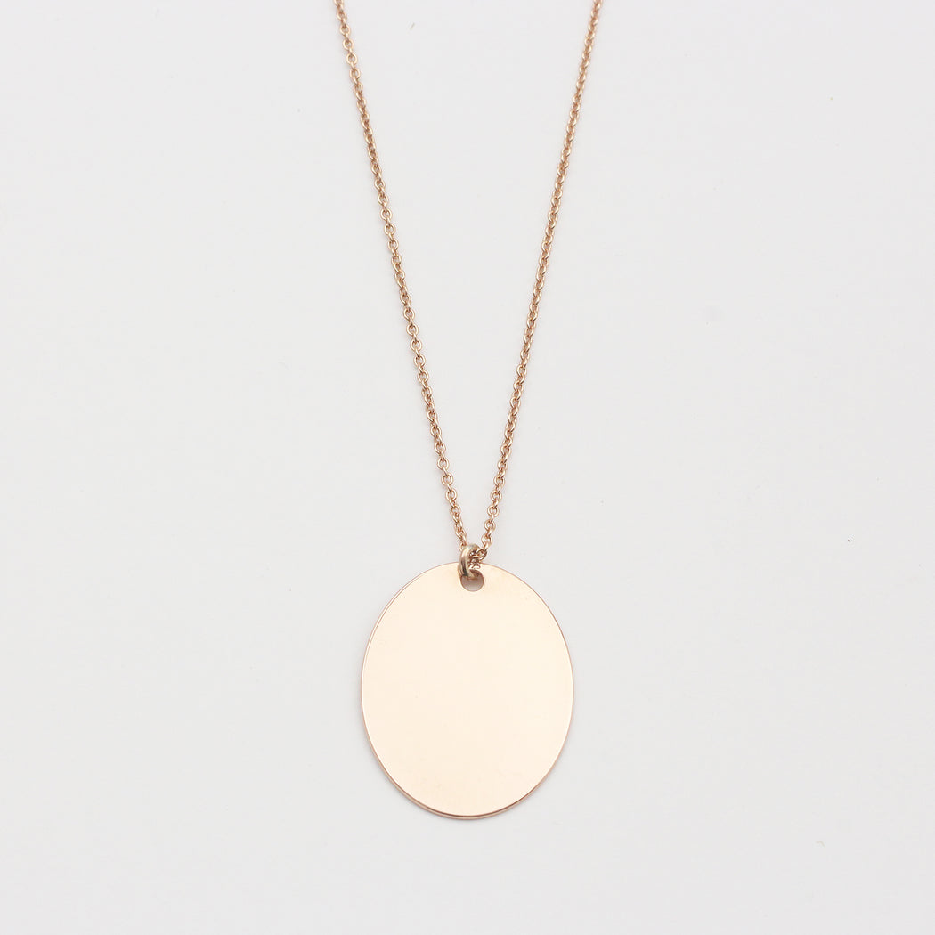 Kette "Oval Disc"