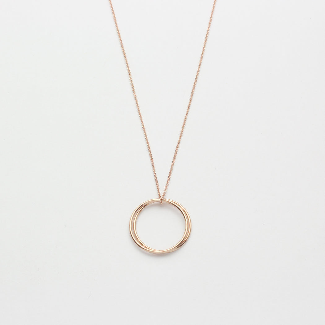 Kette "Plain Circle Duet"