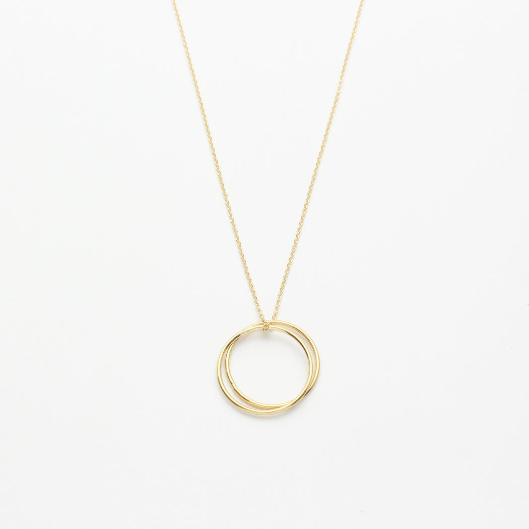 Kette "Plain Circle Duet"