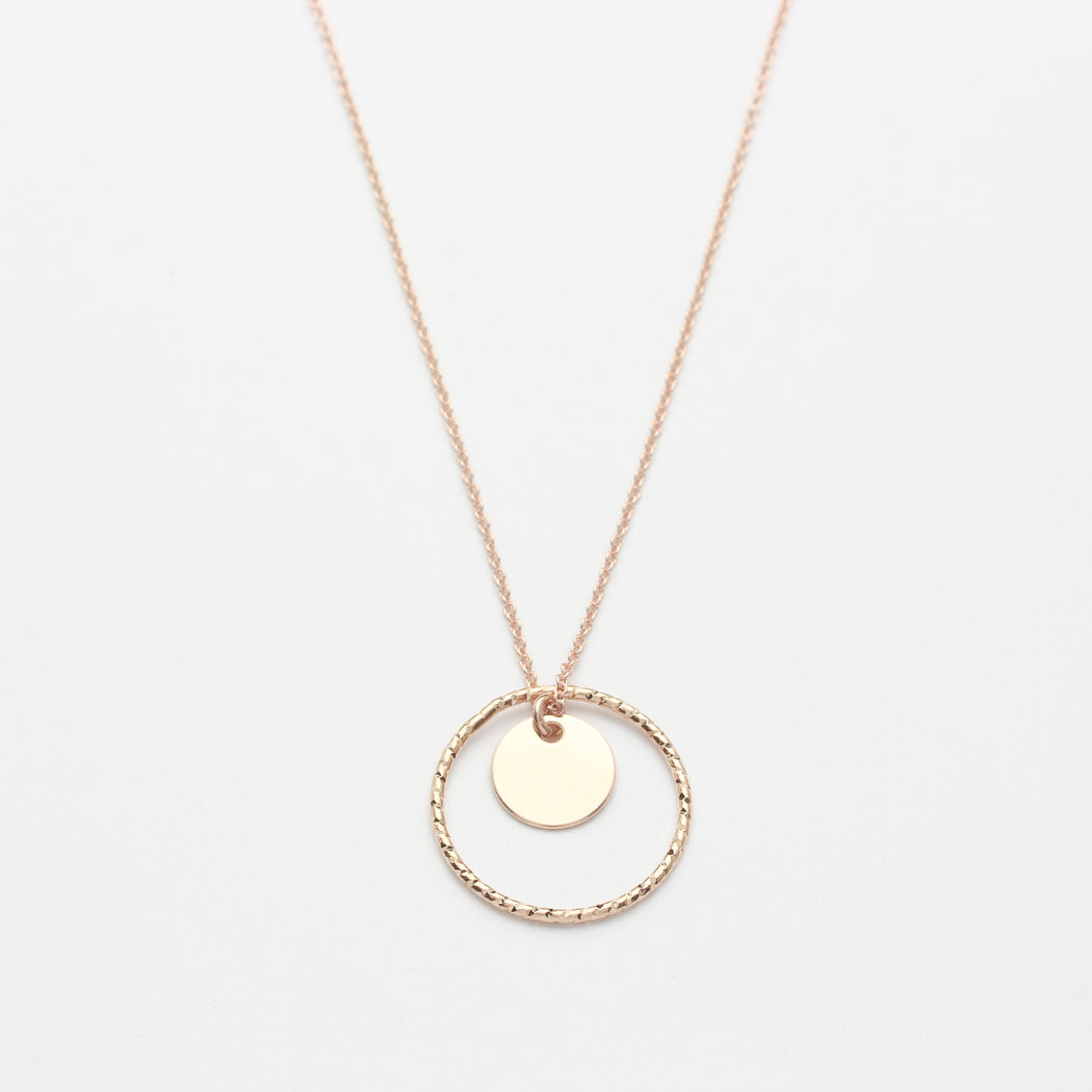 Kette "Small Disc Circled"