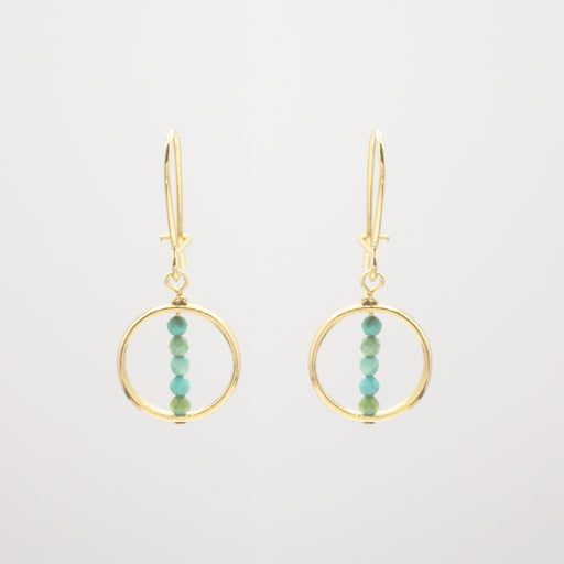 Ohrringe "Circled Disc"