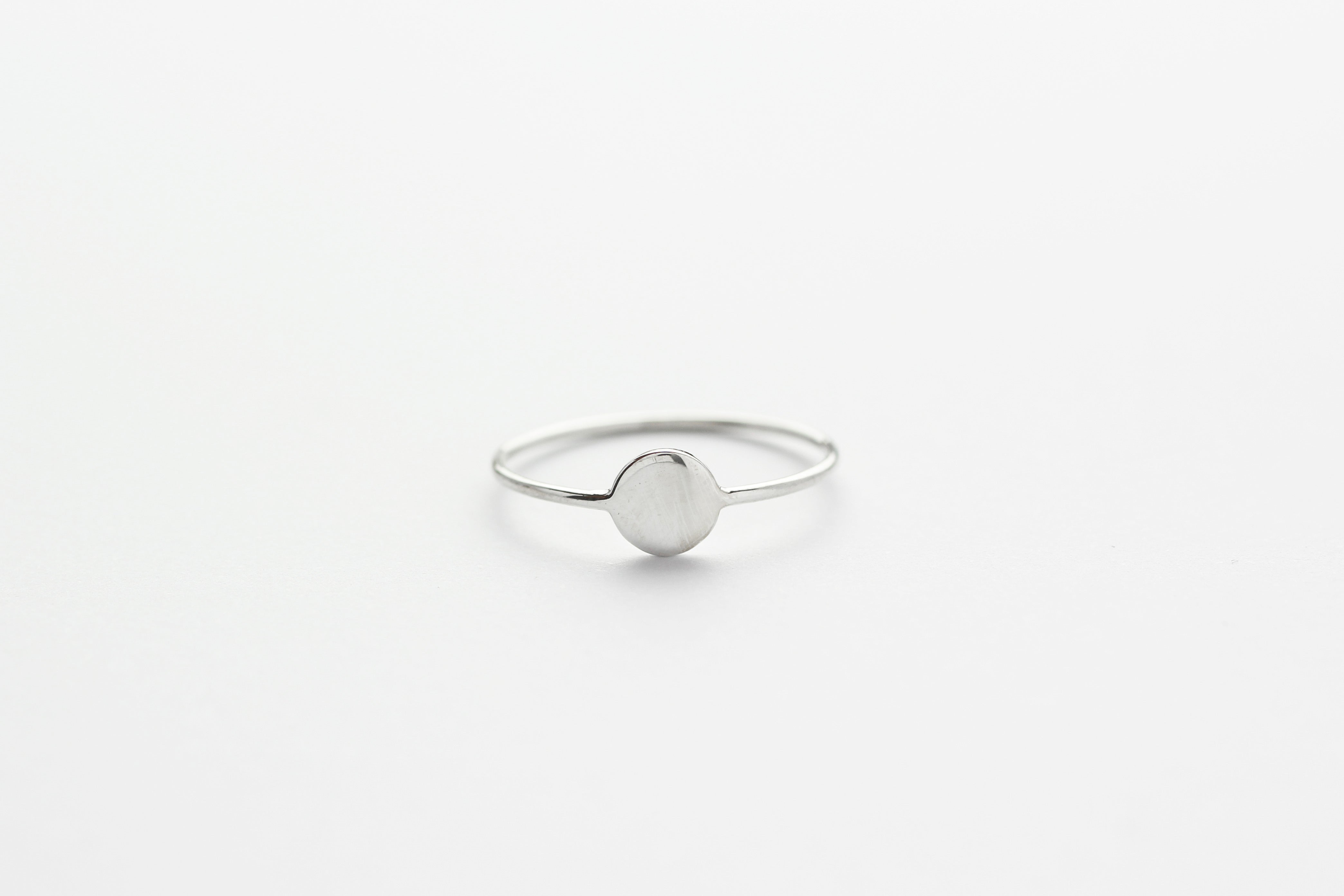Ring TINY DISC Silber