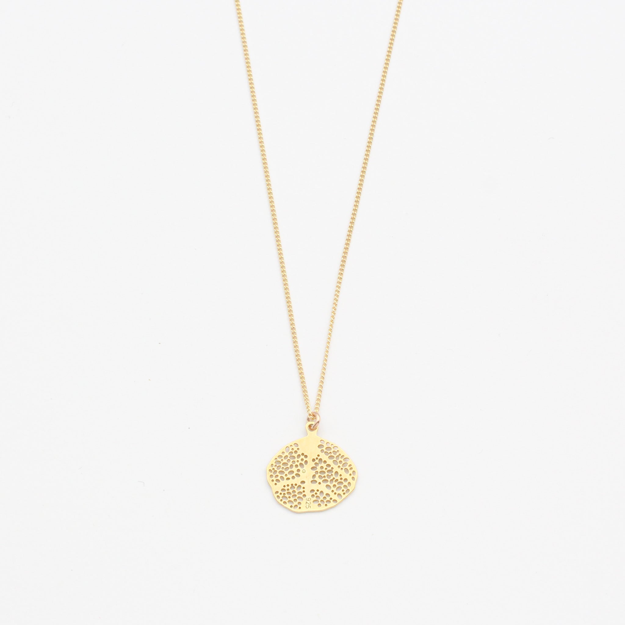 Kette "Small Coral Leaf" gold