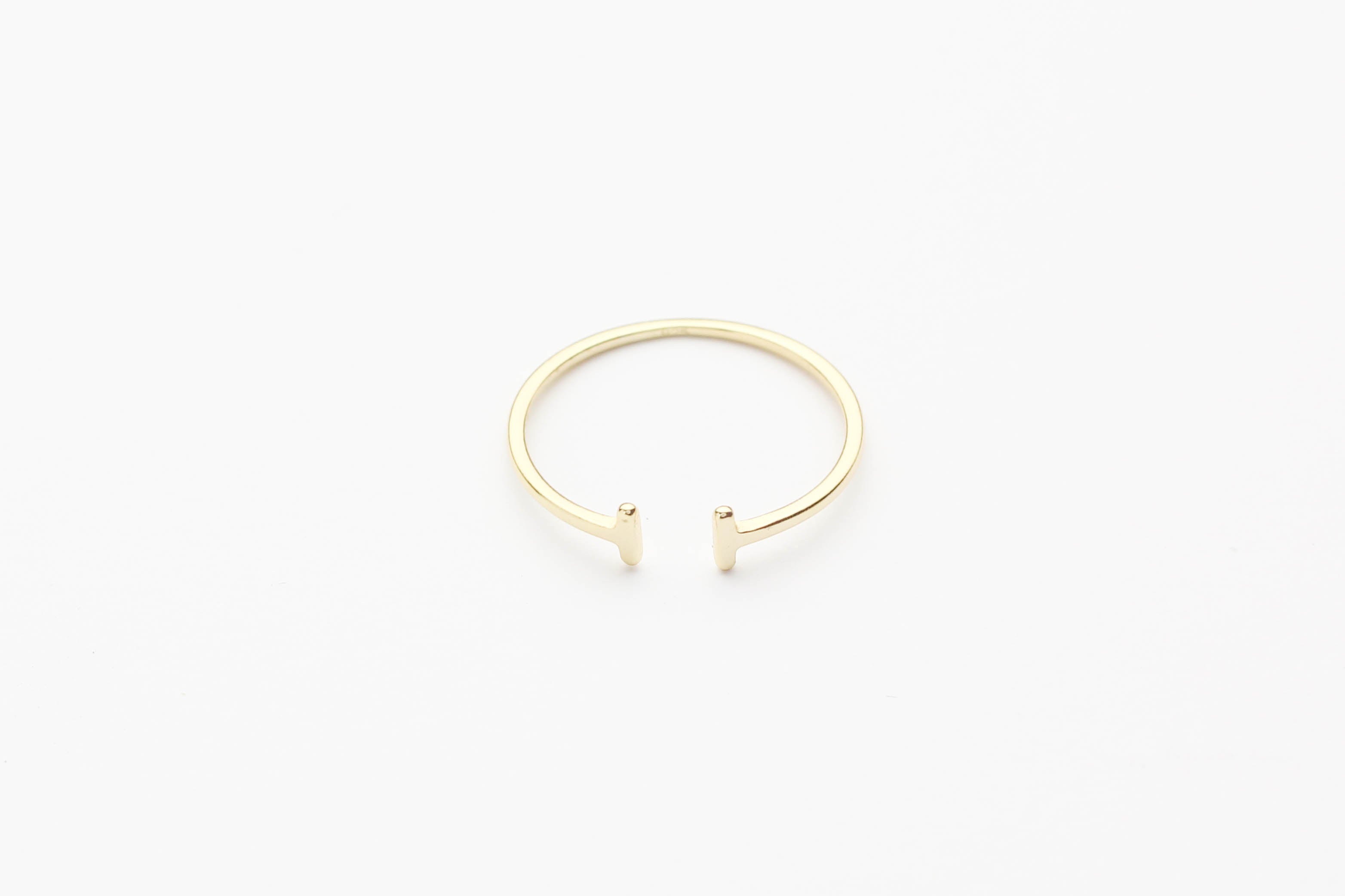Ring "Double T" gold