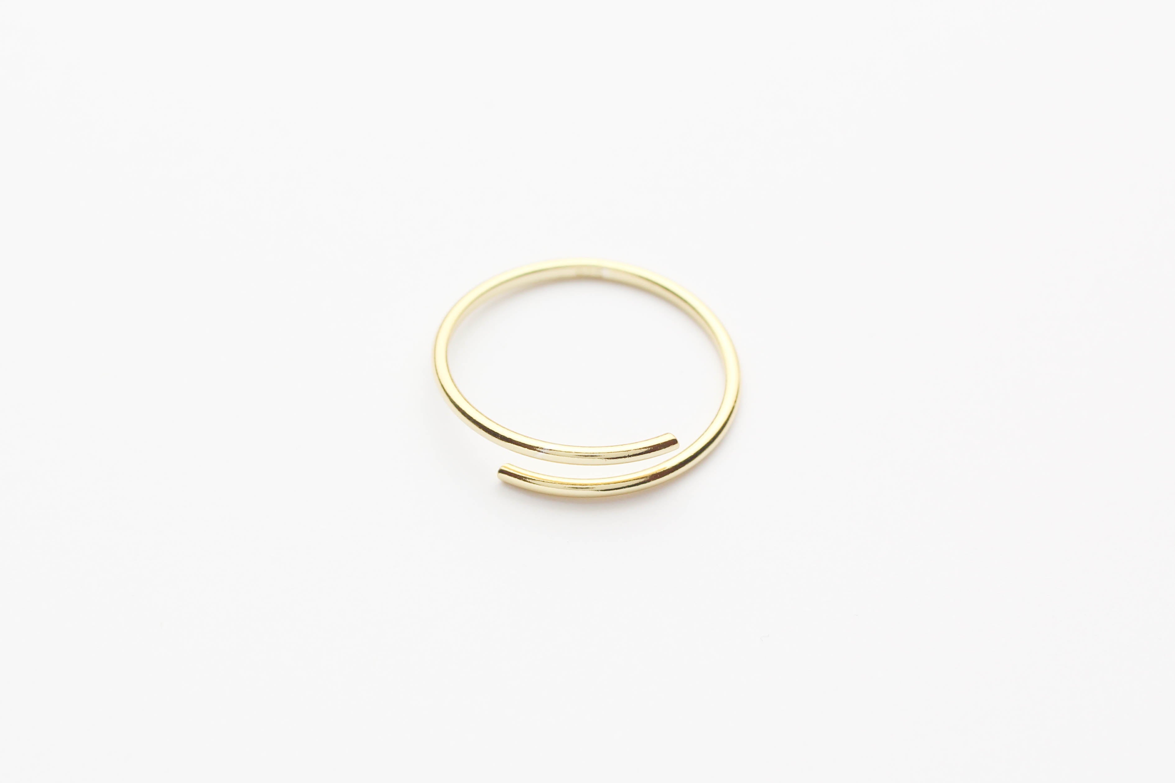 Ring "Double End" gold