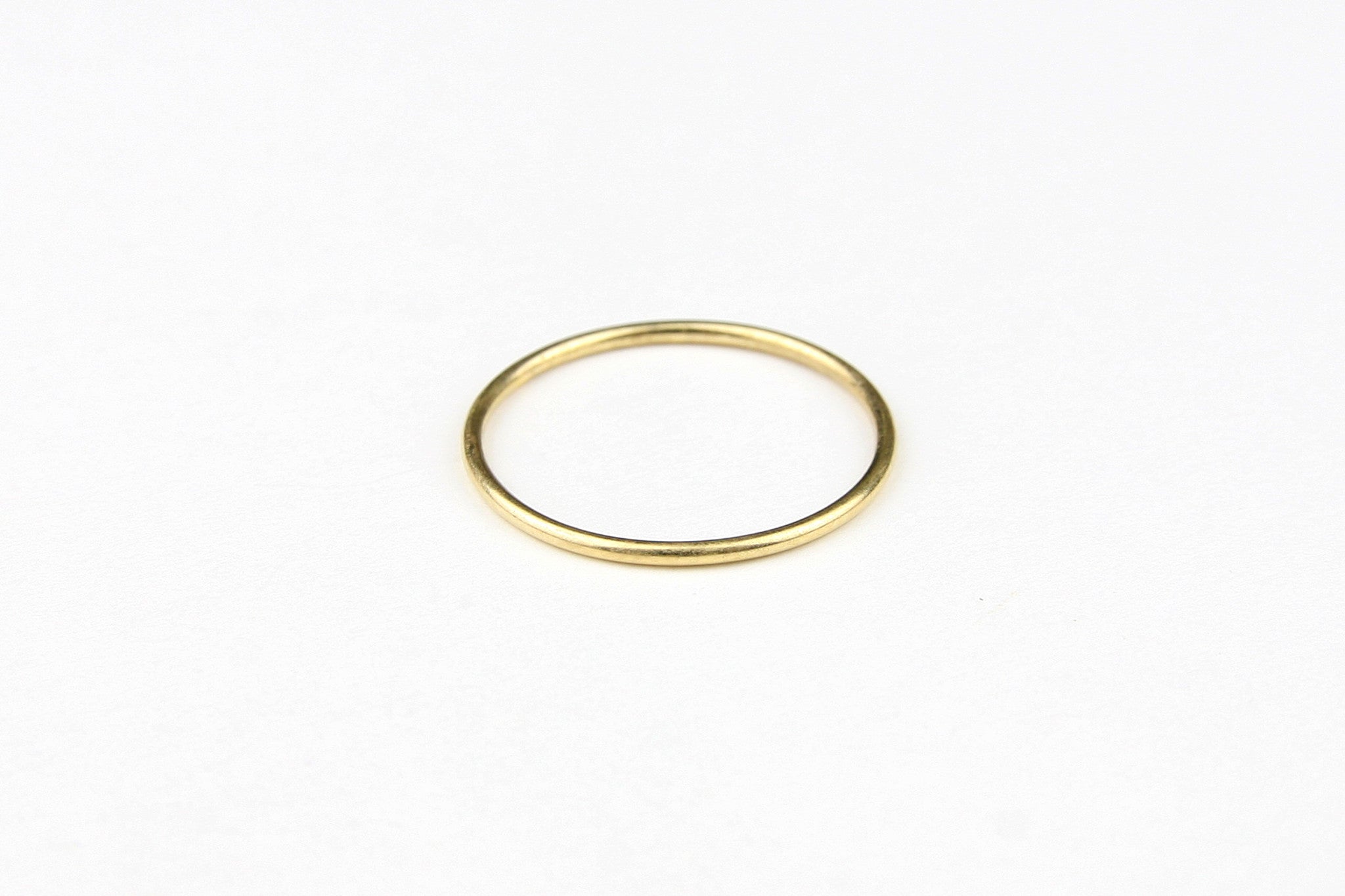 Ring "Plain Circle" gold"