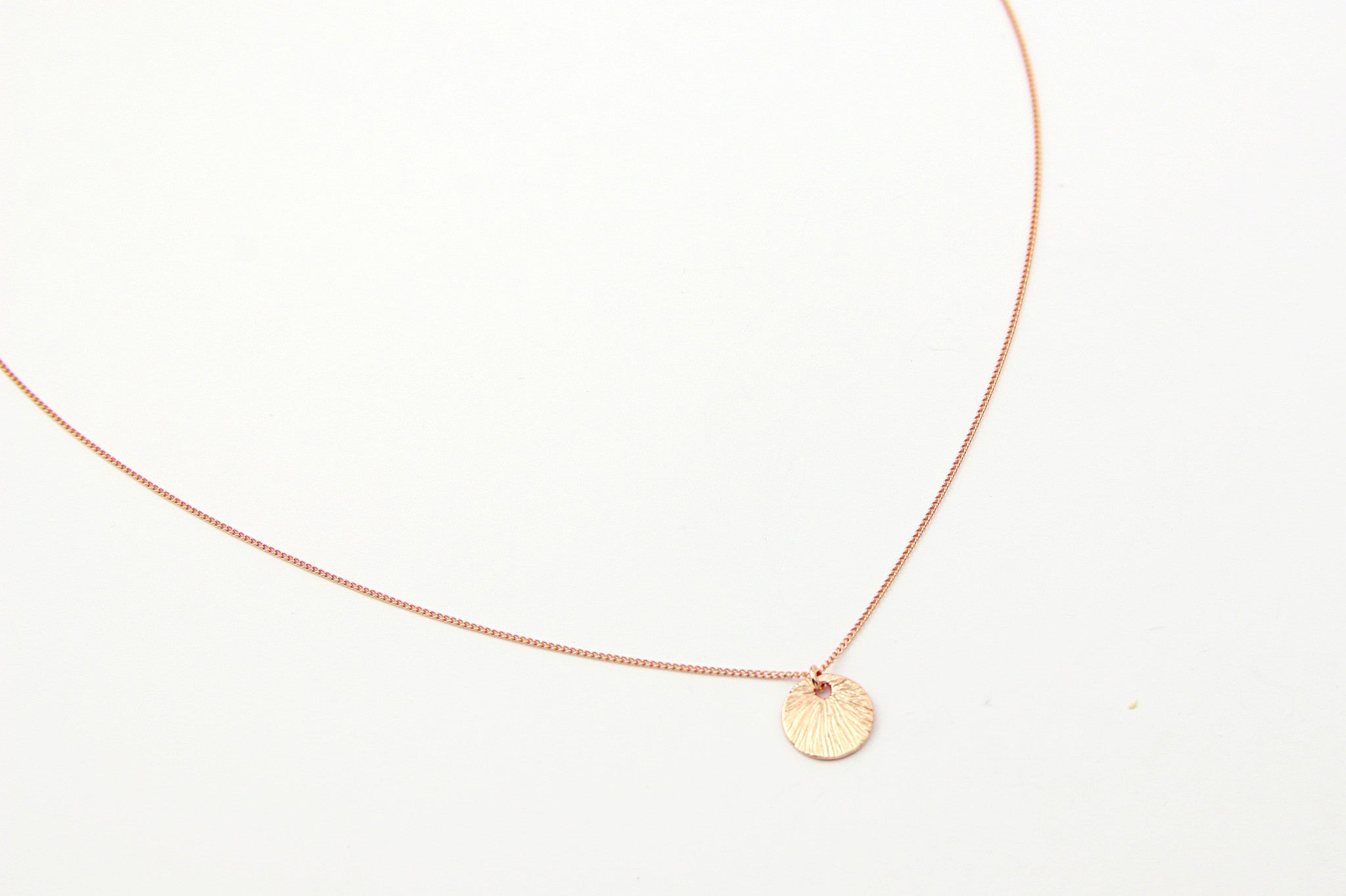 jewelberry necklace kette small shell curb chain rose gold plated sterling silver fine jewelry handmade with love fairtrade